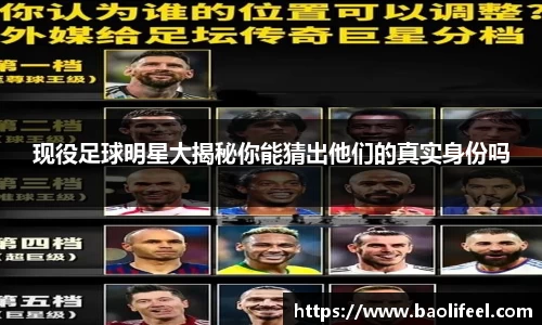 现役足球明星大揭秘你能猜出他们的真实身份吗